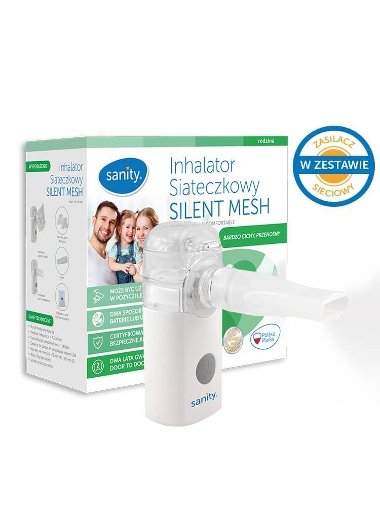 Sanity ALBERT POLSKA Inhalator siateczkowy Silent Mesh Albert | DARMOWA DOSTAWA OD 199 PLN!