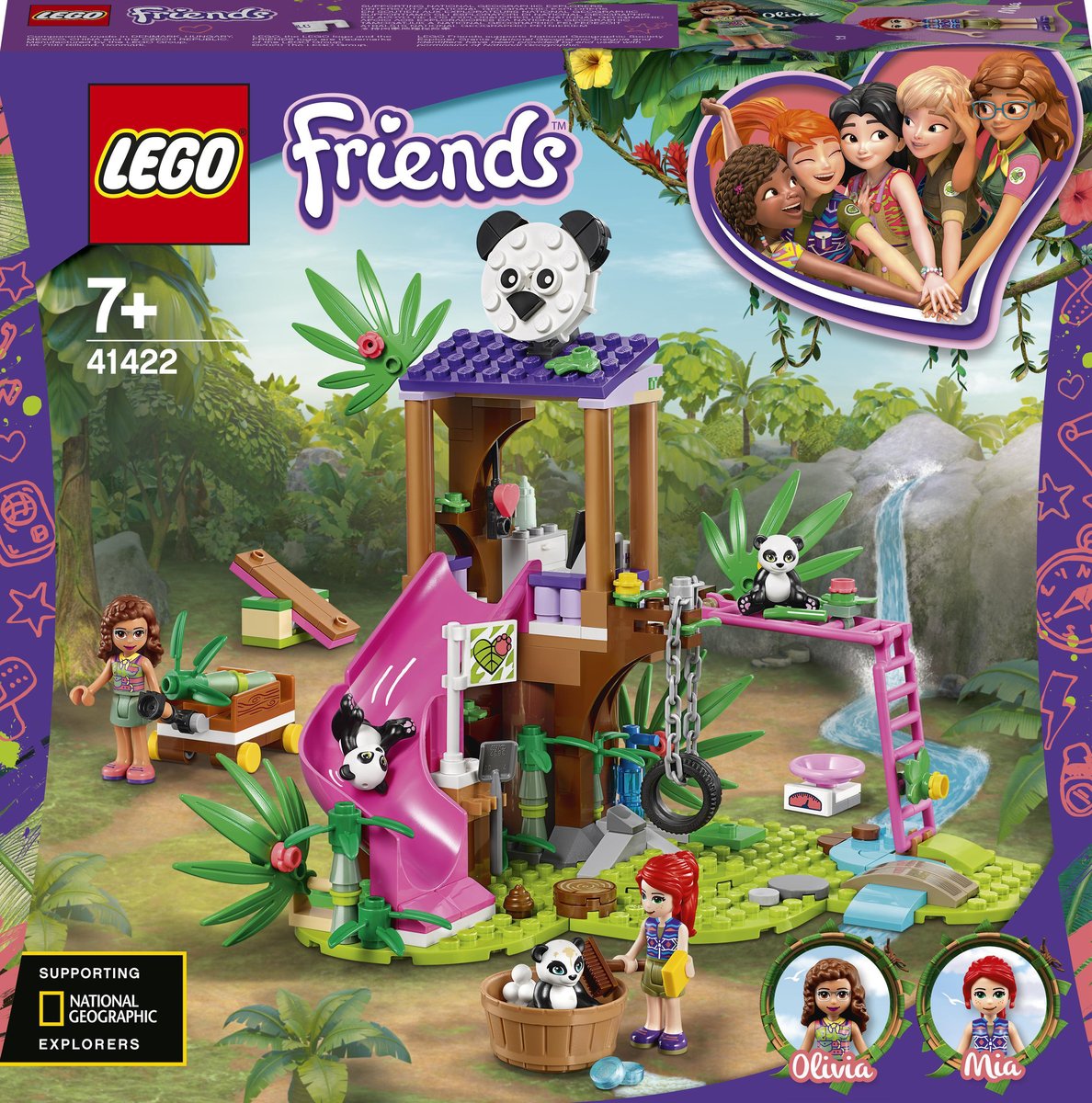 LEGO Friends Domek pand na drzewie 41422