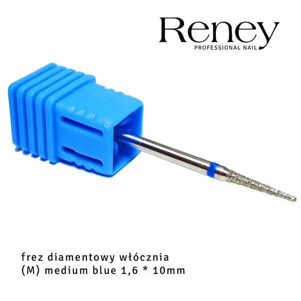 Reney, frez diamentowy włócznia FDR-L0D-M, 1,6x10 mm