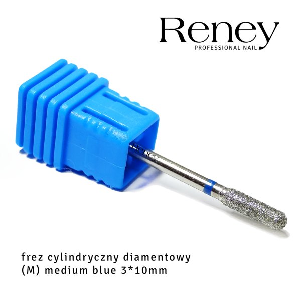Reney, frez cylindryczny diamentowy FDR-C0D-M, 3x10 mm
