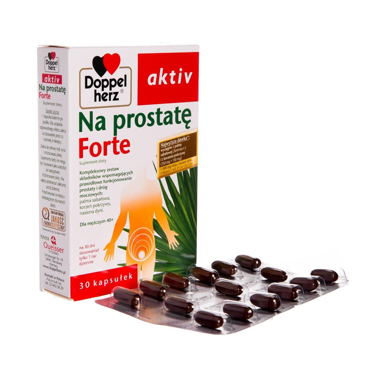 Queisser Pharma Doppelherz Aktiv Na Prostatę Forte 30 szt.