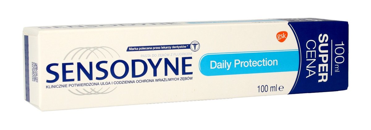 Sensodyne, pasta do zębów Daily Protection, 100 ml