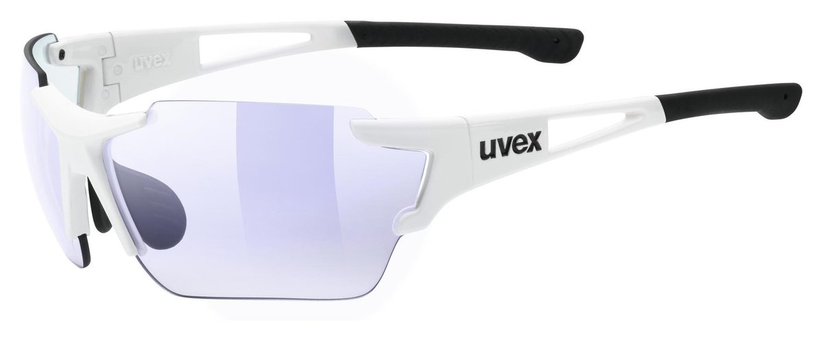 Uvex okulary przeciwsłoneczne SPORTSTYLE 803 RACE VM WHITE 8803)