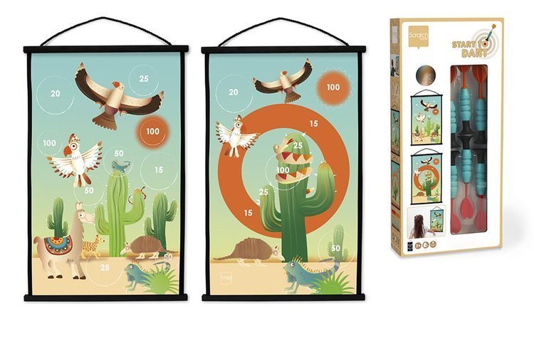 Scratch, gra zręcznościowa Rzutki W Meksyku