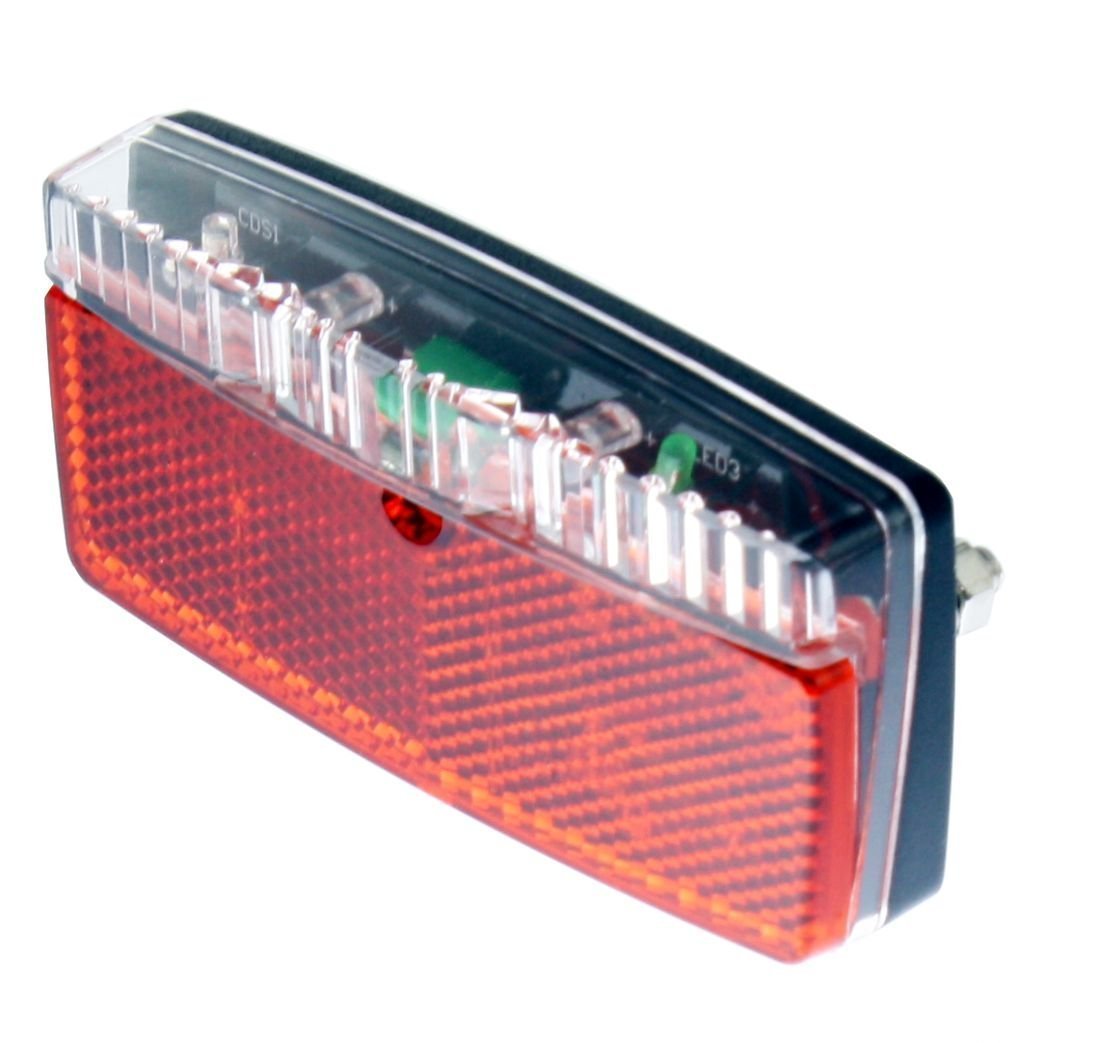 XC Light, lampa tylna na bagażnik, 2 diody LED sensor, na baterie