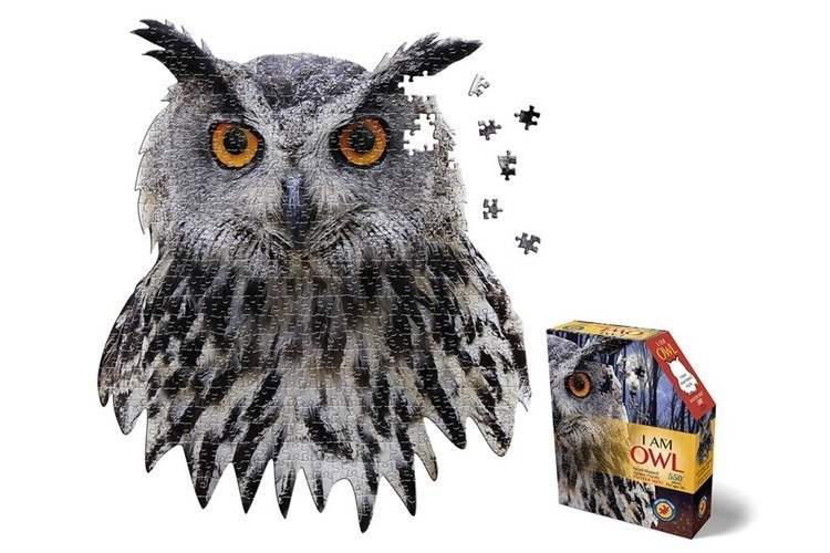 MADD CAPP Puzzle I AM - OWL - Sowa -plakat - MADD CAPP -550elementów 5124013