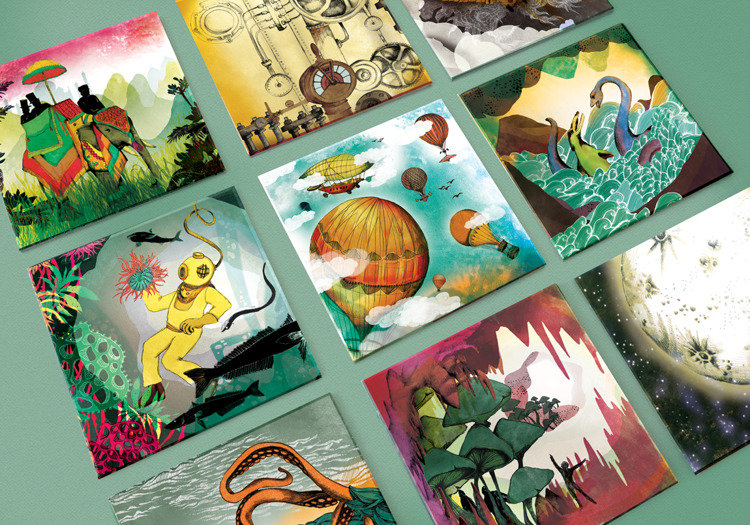 Mon Petit Art GEANT 'LES VOYAGES DE JULES VERNE'