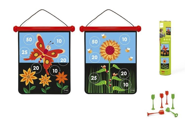 Scratch Europe Magnetyczne rzutki dart - Ogród (rozmiar M)- Scratch 6182023