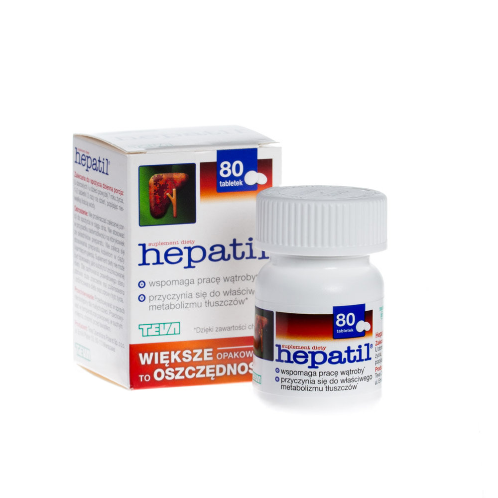 TEVA OPERATIONS POLAND SP. Z O.O. Hepatil 80 Tabletek
