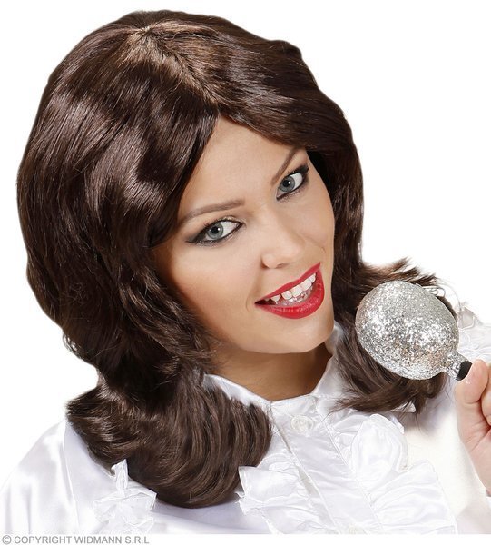 Sancto 70s Pop Star Boxed Wig for Hair Accessory Fancy Dress WDMD0591