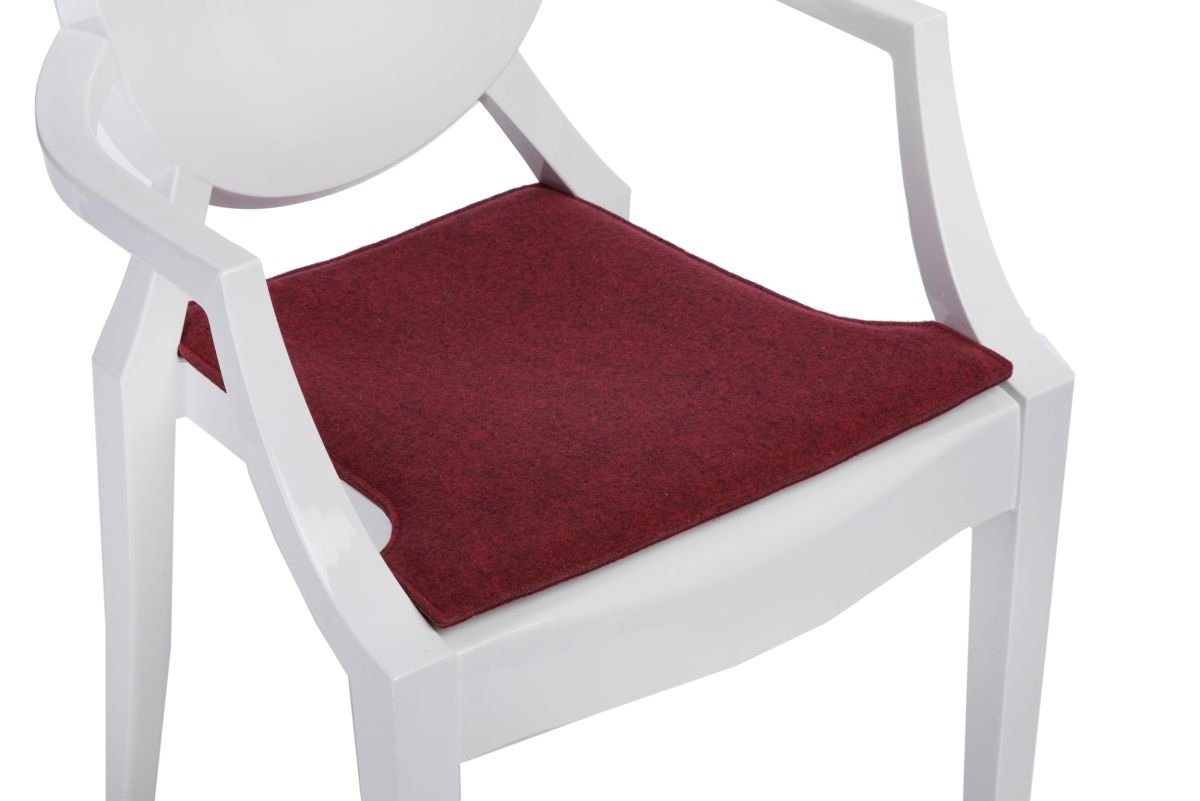 D2.Design Poduszka na krzesło Royal czerwo melanż