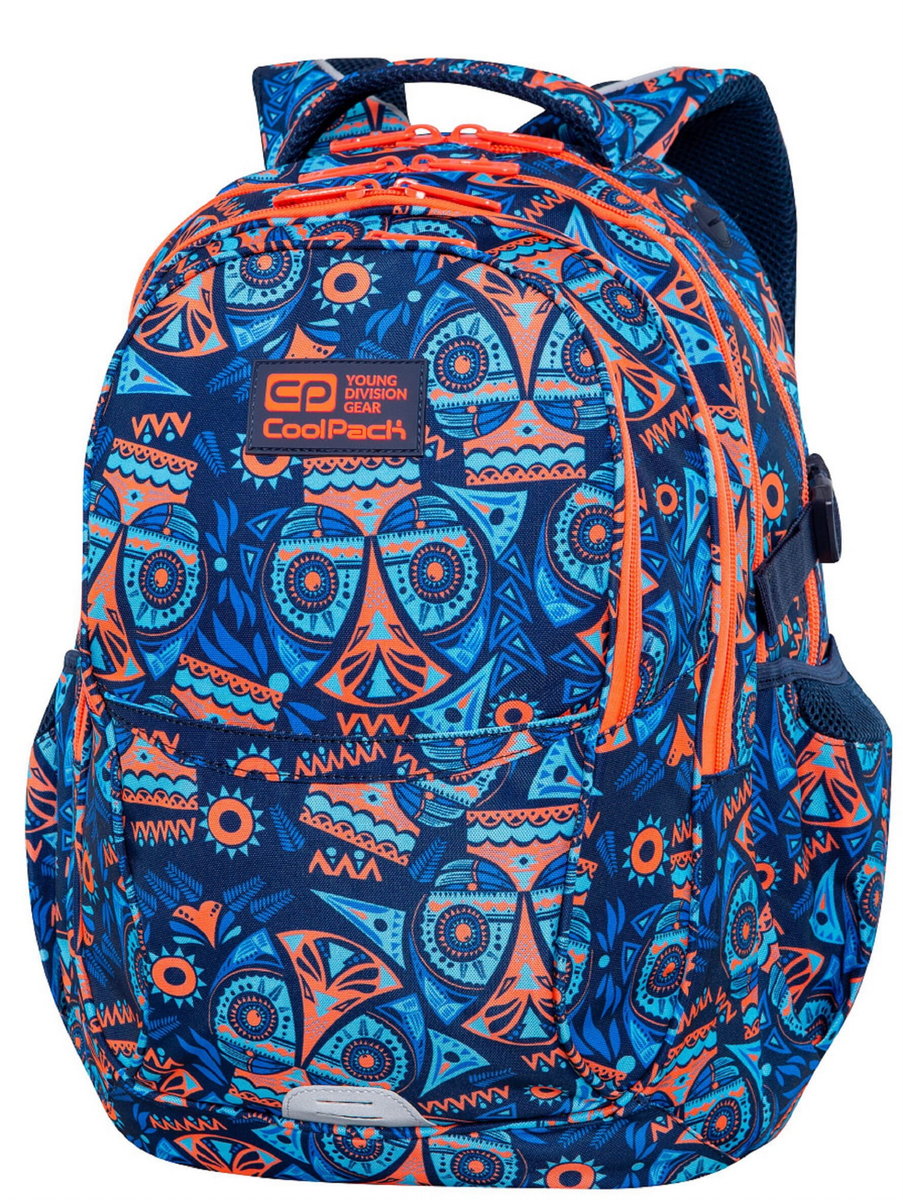 CoolPack Plecak Młodzieżowy Factor AZTEC BLUE c02189