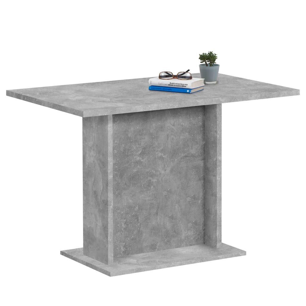 FMD Mobel FMD Stół jadalniany, 110 cm, betonowy szary 668-003E
