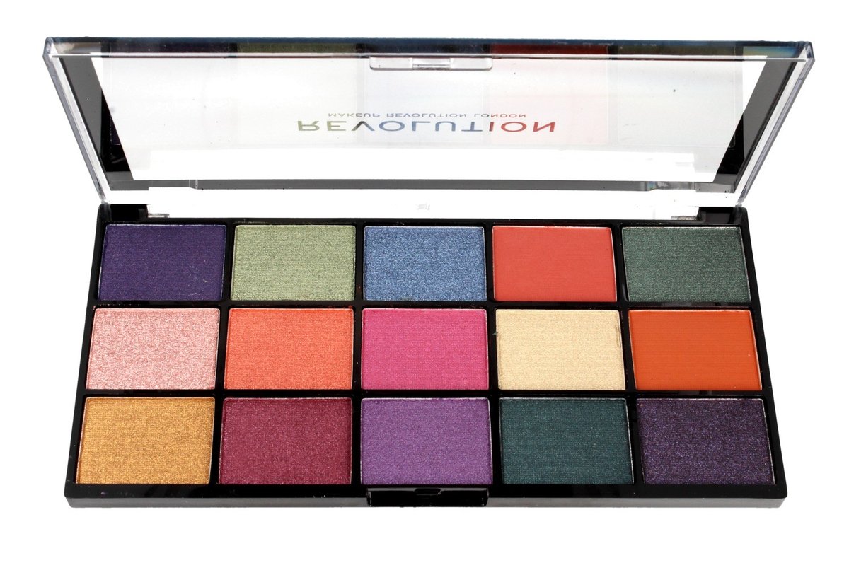 Makeup Revolution Reloaded Passion for Colour Paleta 15 cieni do powiek
