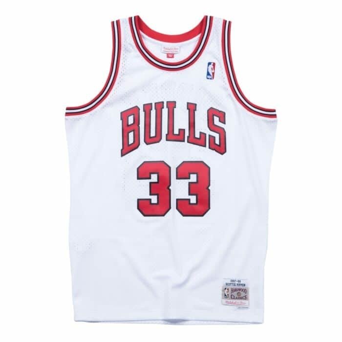 Mitchell & Ness, T-shirt męski, NBA Chicago Bulls Scottie Pippen Swingman, rozmiar S