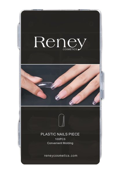 Reney, szablony do stylizacji paznokci metodą akrylożelową, 100 szt.