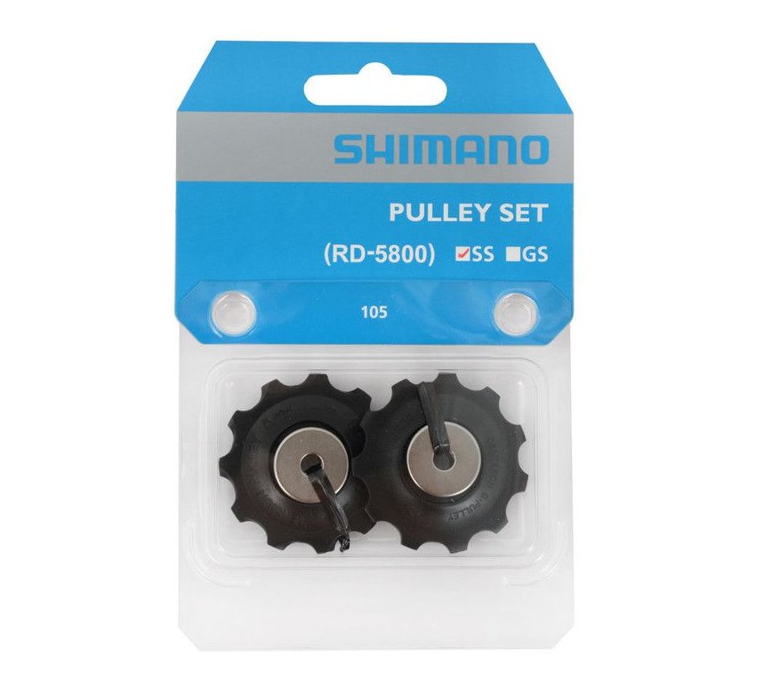 SHIMANO Kółka przerzutki 105 RD-5800 czarny / Długość wózka: krótki - SS Y5YE98080