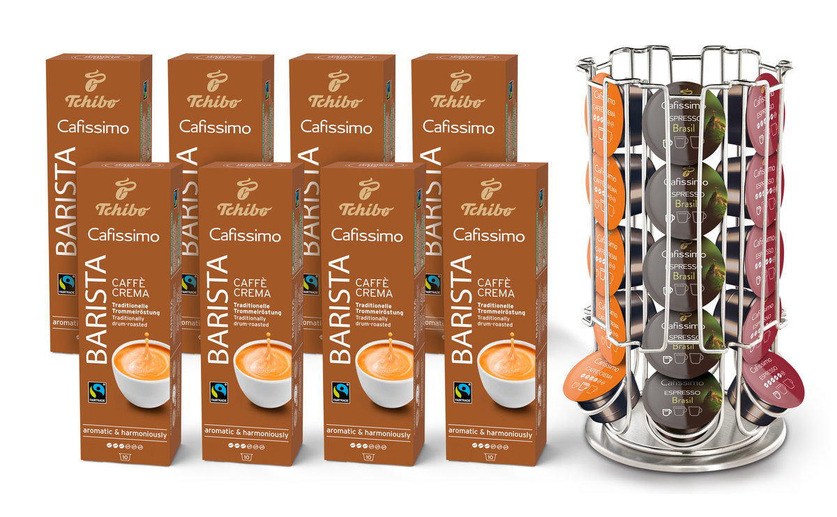 Tchibo kawa Cafissimo Barista Caffé Crema 8x10 kapsułek