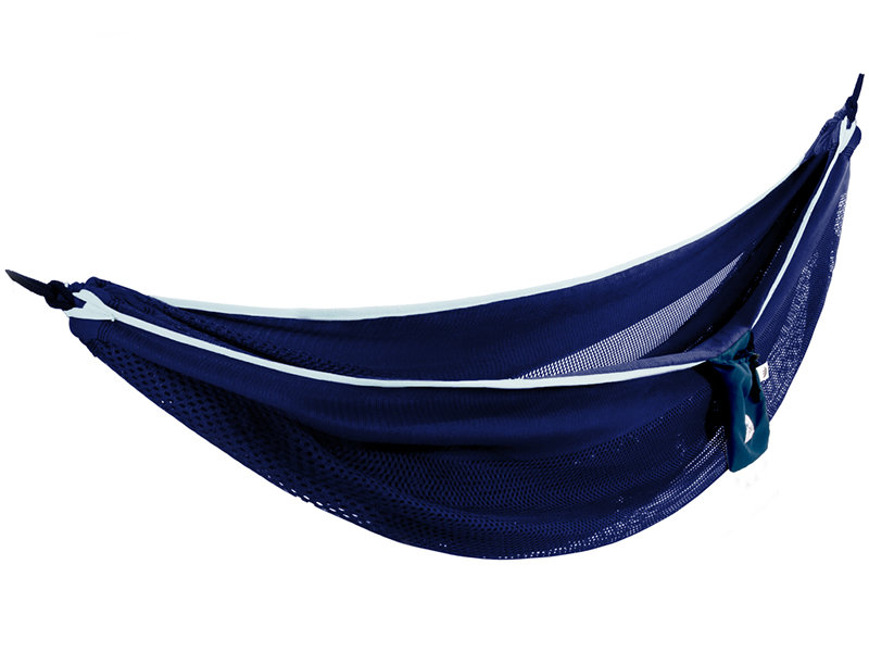 Hamak VIVERE Mesh2, dwuosobowy, granatowy