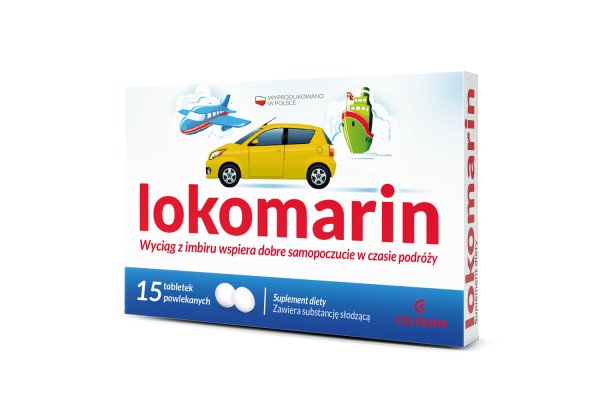 Colfarm Lokomarin Suplement diety 15 tab.