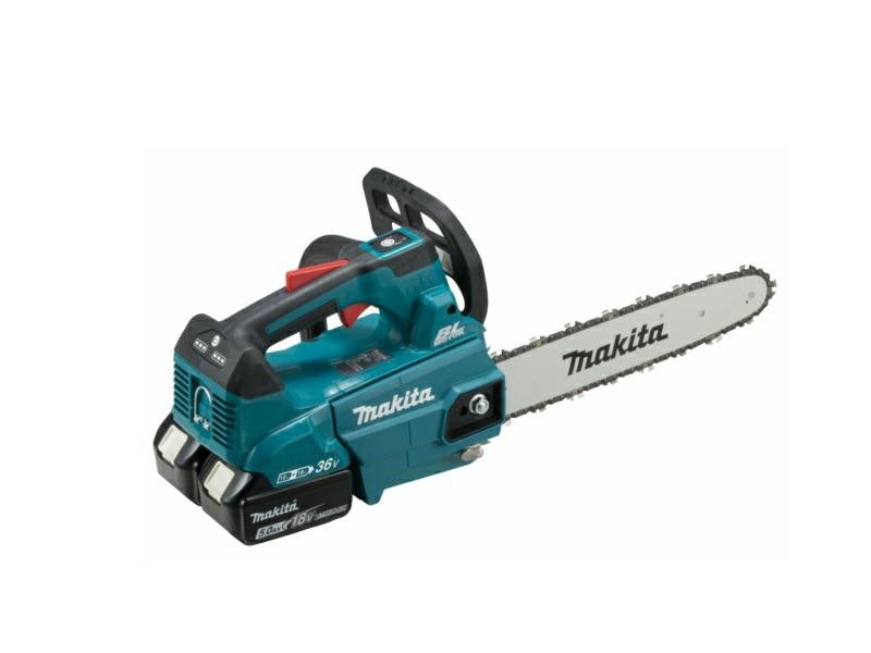 Makita akumulatorowa piła łańcuchowa 30cm, 2x18V Li-Ion 2x5,0Ah, XPT [DUC306PT2B] DUC306PT2B