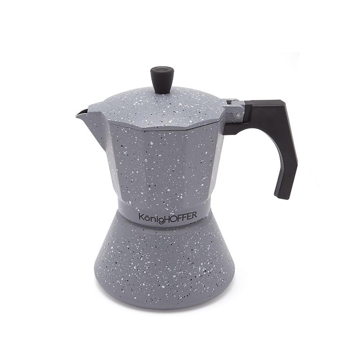 Kawiarka Konighoffer, 6 filiżanek, 300 ml, szara