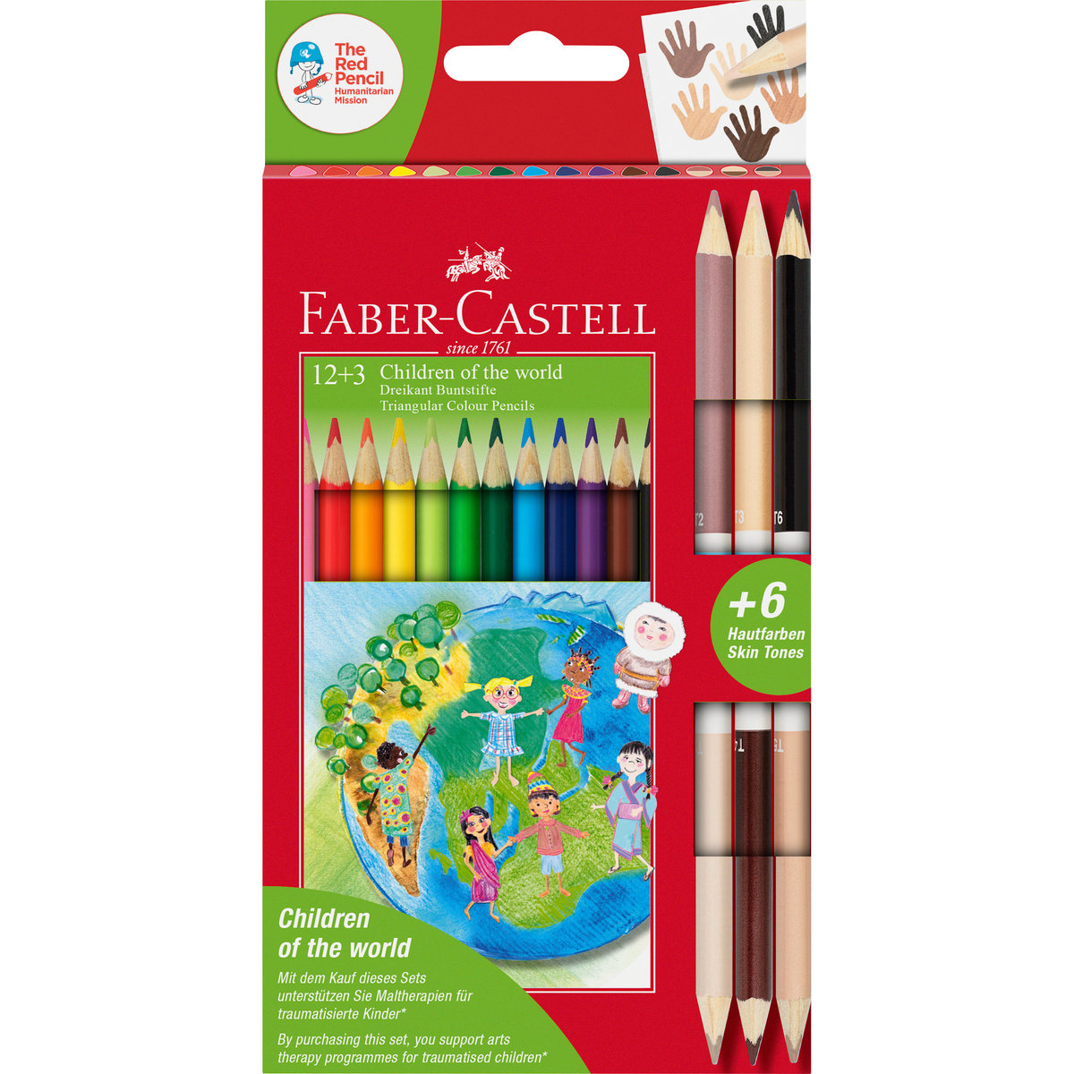 Faber Castell Kredki ołówkowe, trójkątne Edycja 