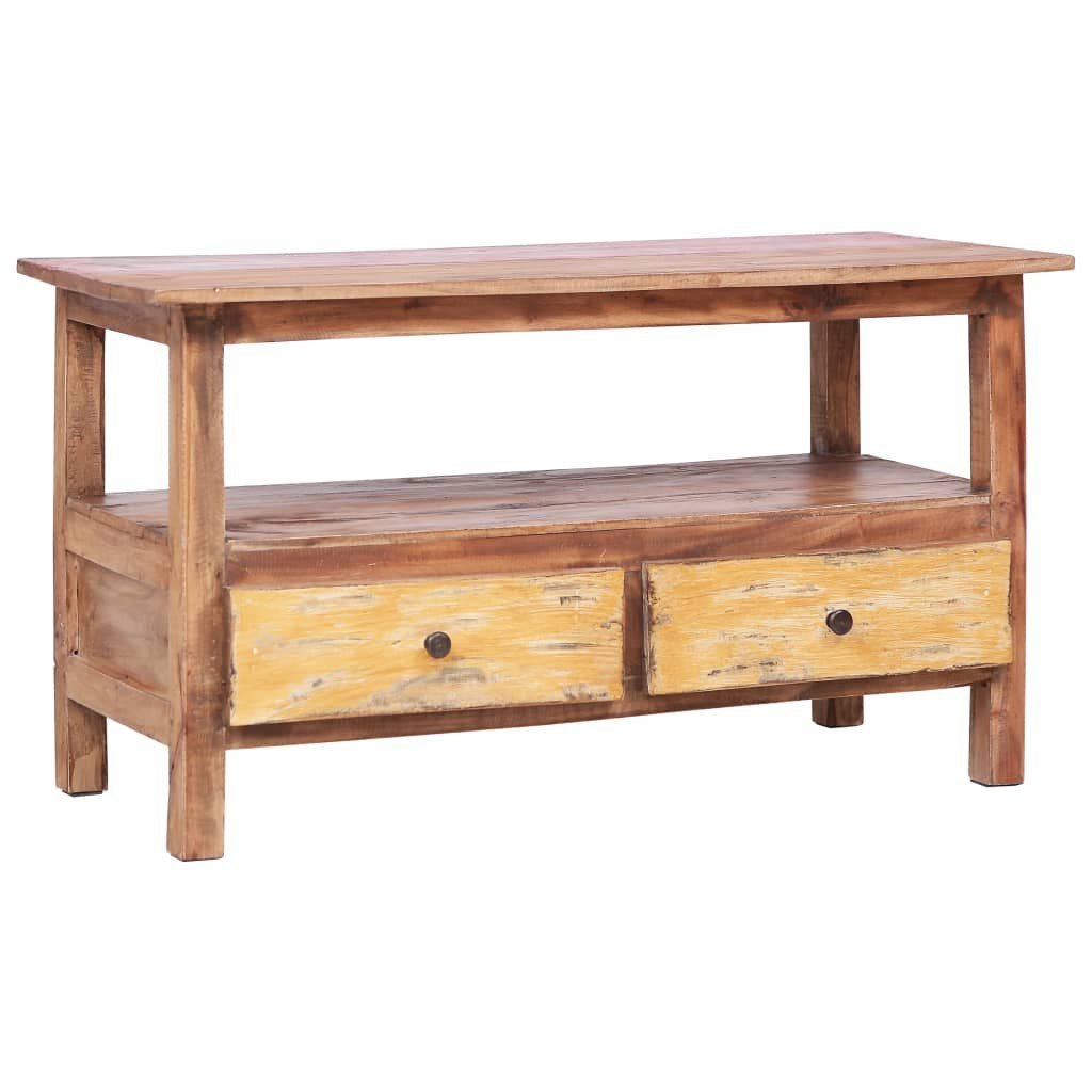 vidaXL Szafka pod TV, 90 x 40 x 50 cm, lite drewno z odzysku vidaXL