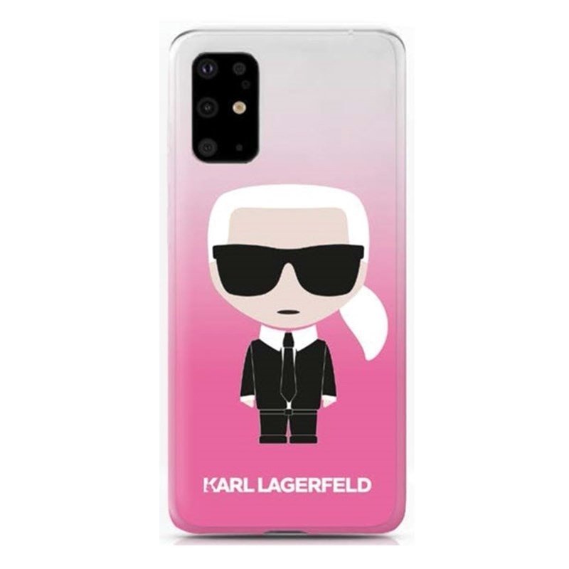 Karl Lagerfeld Ikonik Etui do Samsung Galaxy S20 Ultra (pink) KLHCS69TRDFKPI