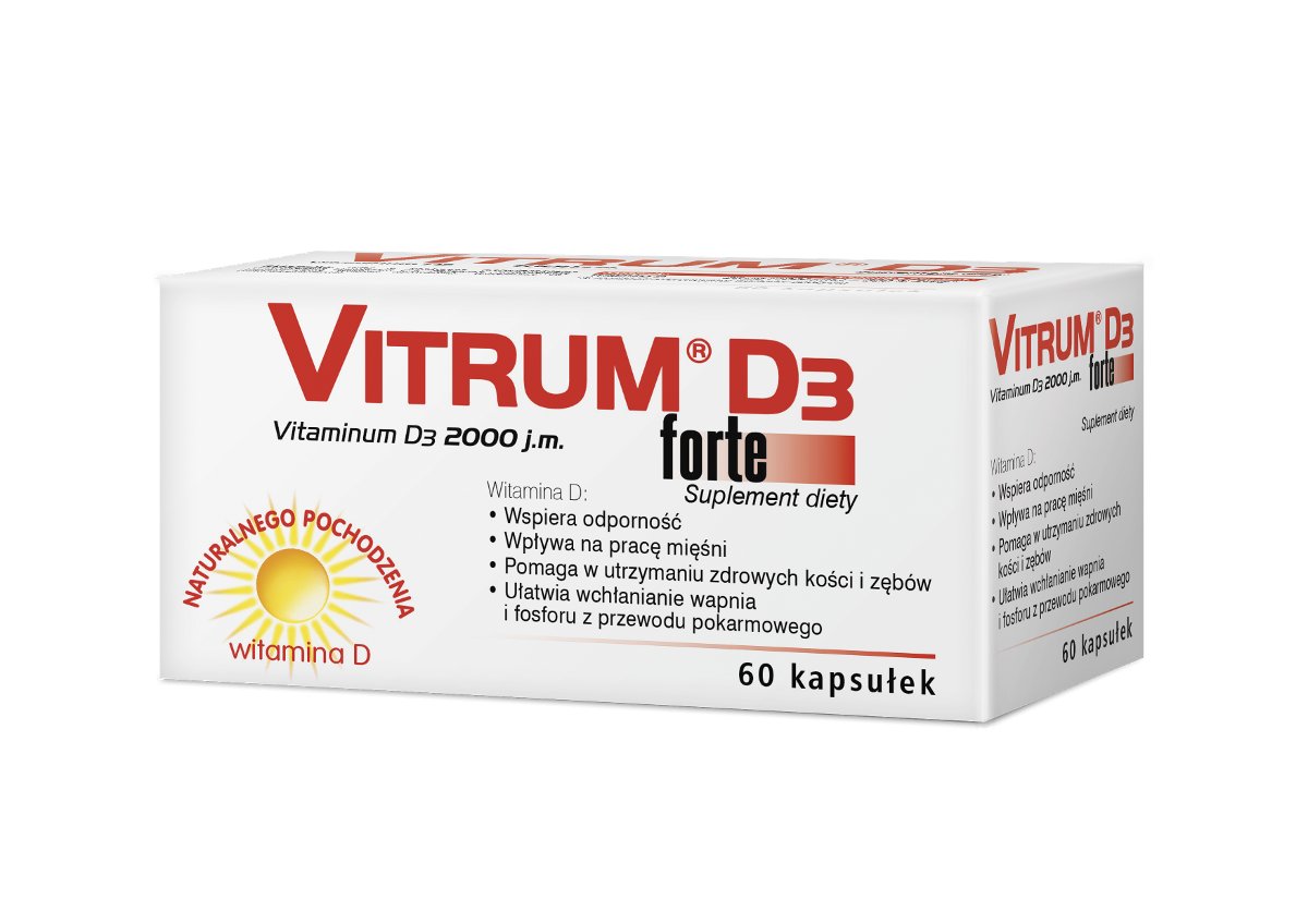 TAKEDA PHARMA Vitrum D3 forte x 60 kaps Takeda