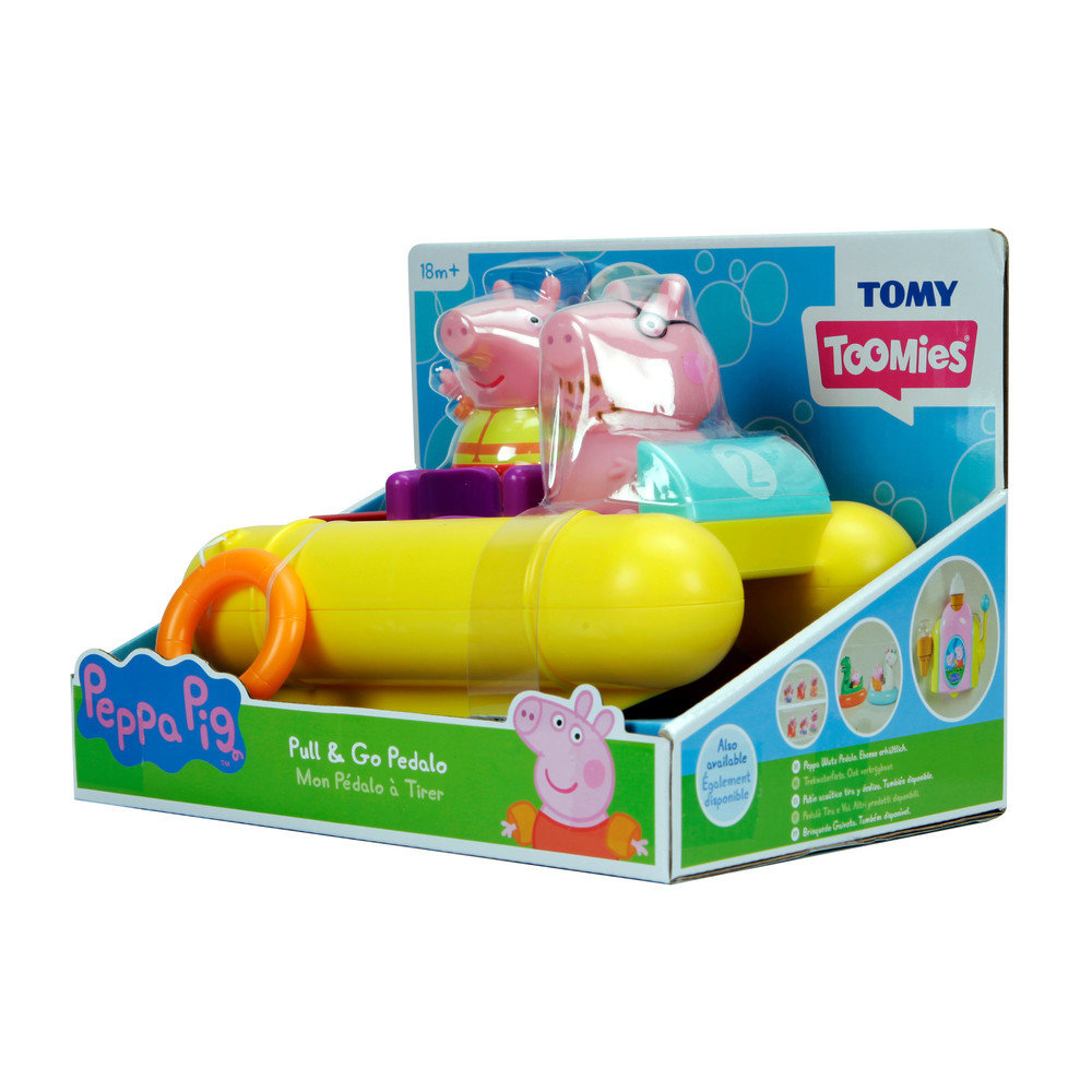 Tomy Toomies Świnka Peppa pływający ponton z figurkami E73107