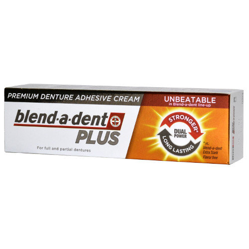 Procter & Gamble BLEND-A-DENT PLUS DUAL POWER Klej do protez - 40 g