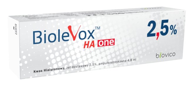 Biovico Biolevox HA one 2,5% x 1 ampułkostrzykawka 4,8 ml