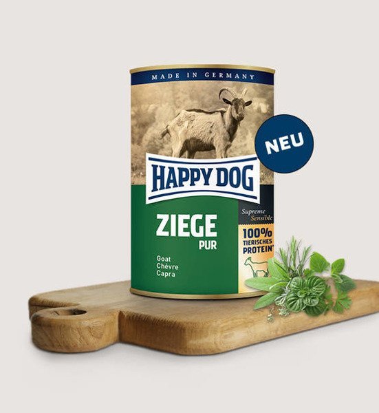 Happy Dog Pur Sensible koza 6 x 400 g