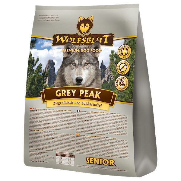 Zdjęcia - Karm dla psów Wolfsblut Dog Grey Peak Senior - koza i bataty 2kg 