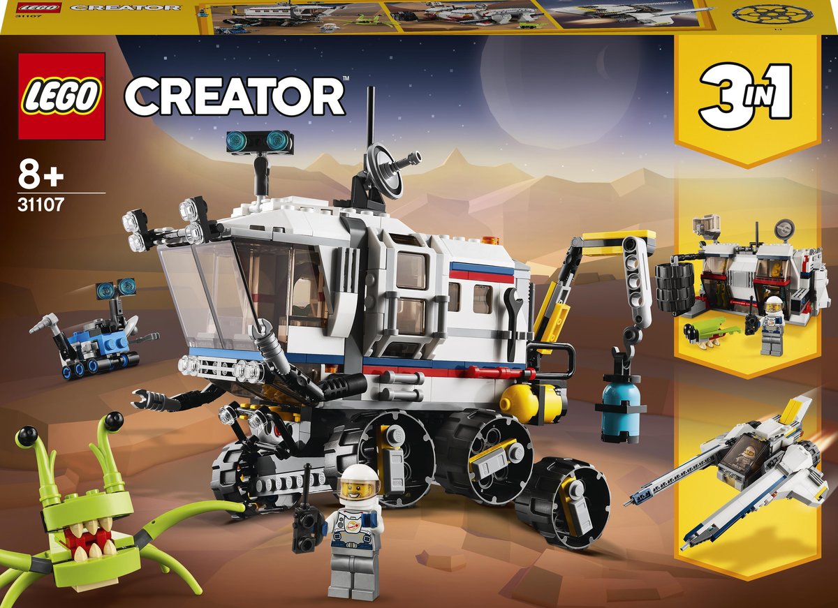 LEGO Creator 3w1 Łazik kosmiczny  31107