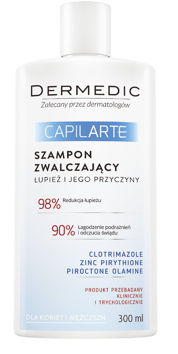 BIOGENED Dermedic capilarte szampon zwalczający łupież i jego przyczyny 300 ml