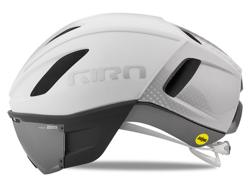 Giro, Kask czasowy, Vanquish Integrated Mips, biało-srebrny, rozmiar M