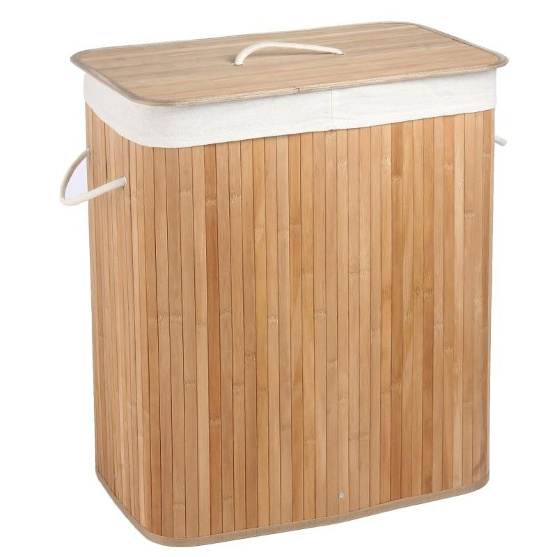 YOKA HOME Kosz na bieliznę BAMBUS YOKA 100L HOME