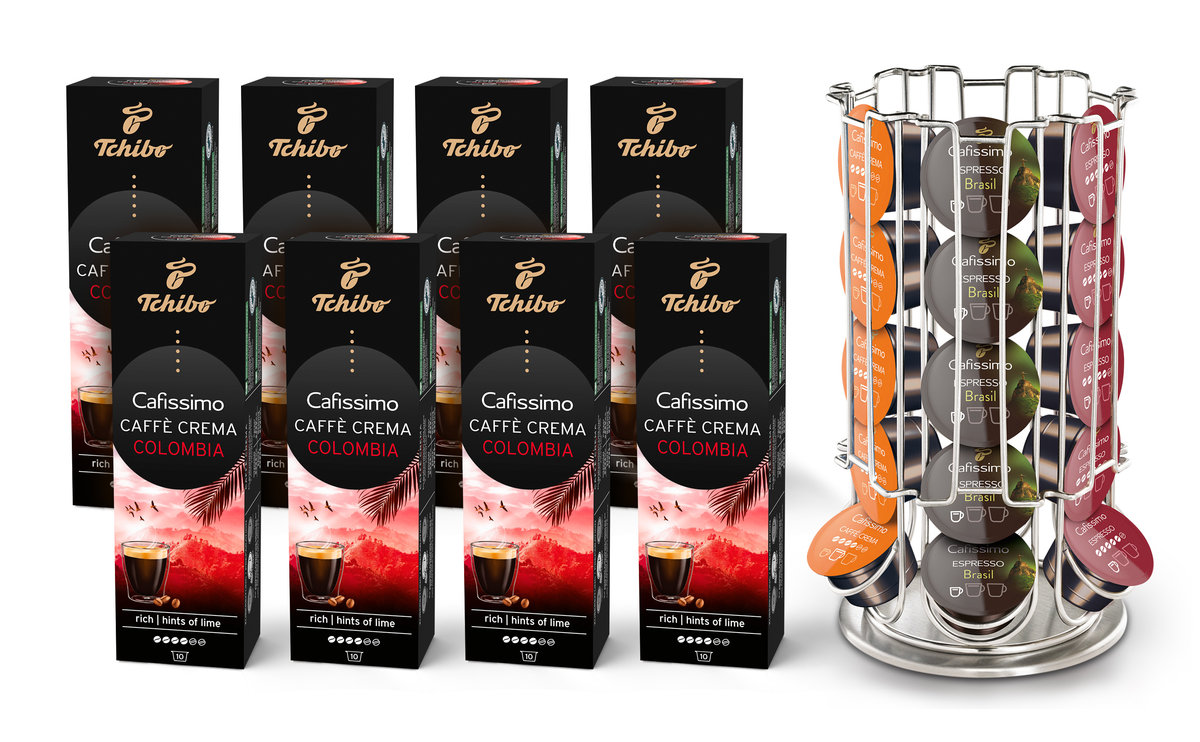 Tchibo Cafe Crema Colombia Andino 8 x 10 kapsułek