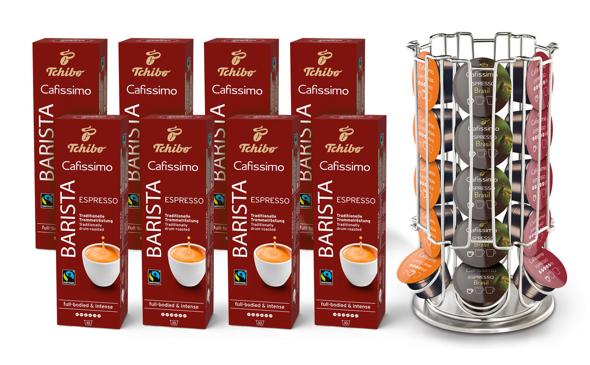 Tchibo kawa Cafissimo Barista Espresso 8x10 kapsułek