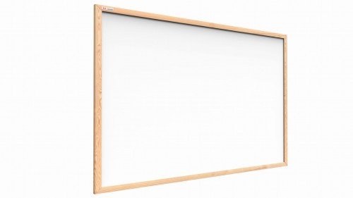 Tablica magnetyczna suchościeralna, biała, 90x60 cm