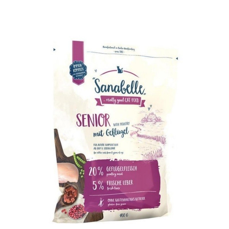 Sanabelle senior drób 400 g