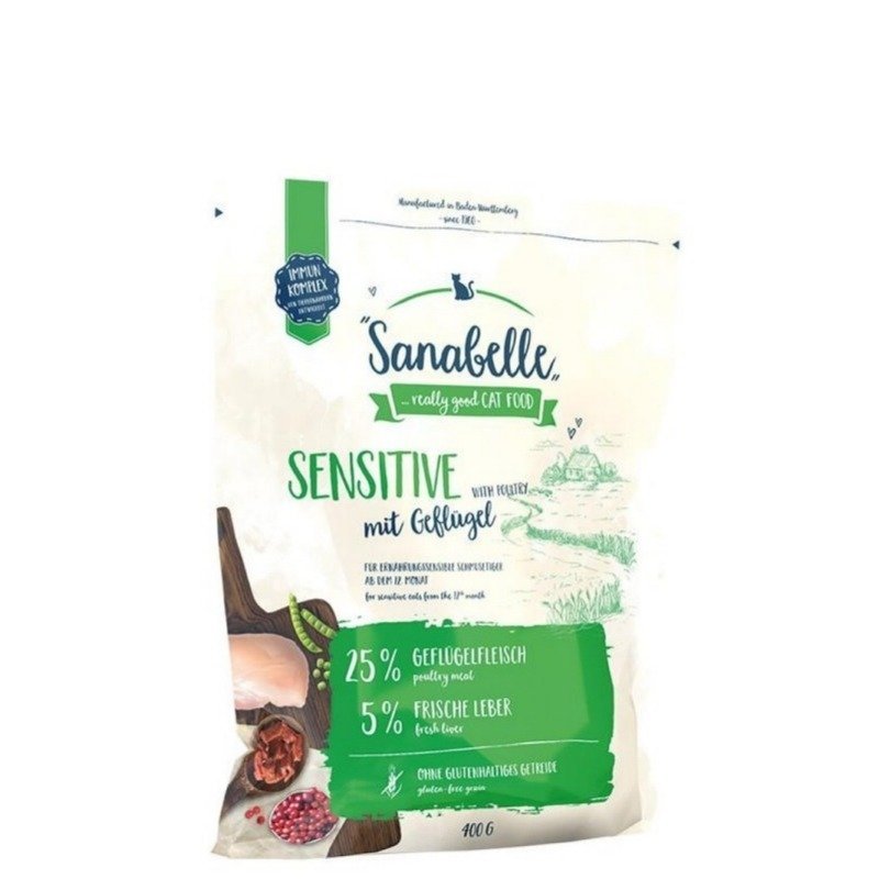Sanabelle sensitive drób 400 g