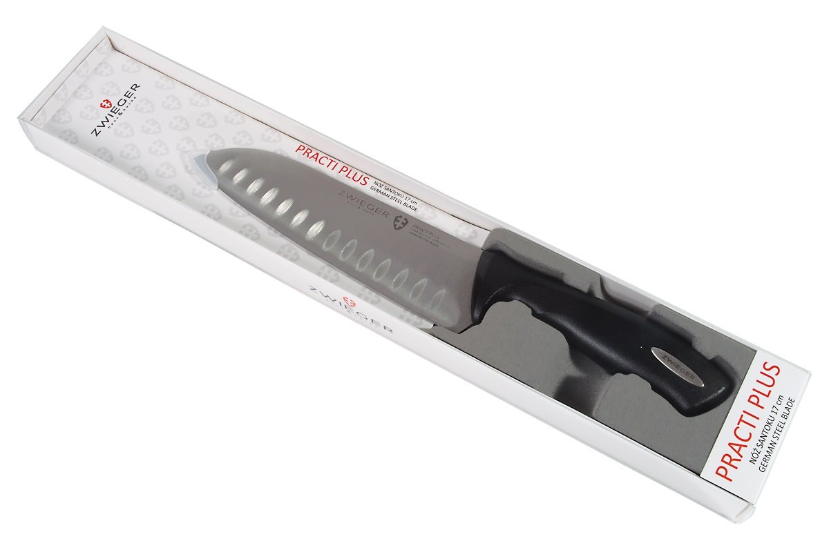 ZWIEGER Nóż Santoku 17cm ZWIEGER Practi Plus KN5629