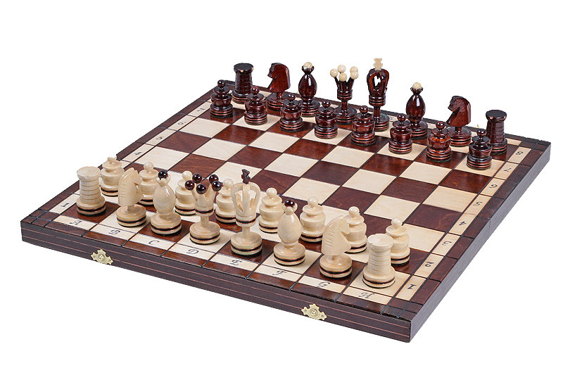 Sunrise Chess & Games, gra logiczna Szachy Królewskie Inkrustowane