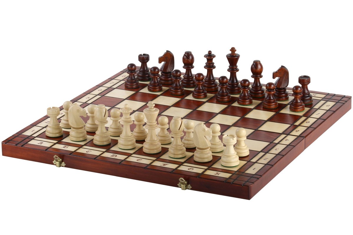 Sunrise Chess & Games, gra logiczna Szachy Turniejowe Nr 8 Wypalane