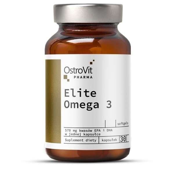 OstroVit Pharma Elite Omega 3 - suplement diety 30 kaps.