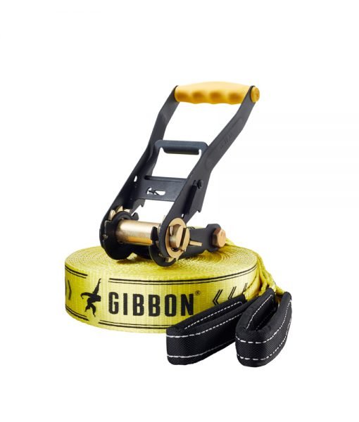 Gibbon Slacklines Classic Line, żółty, 25 metrów DR372010242571BF1