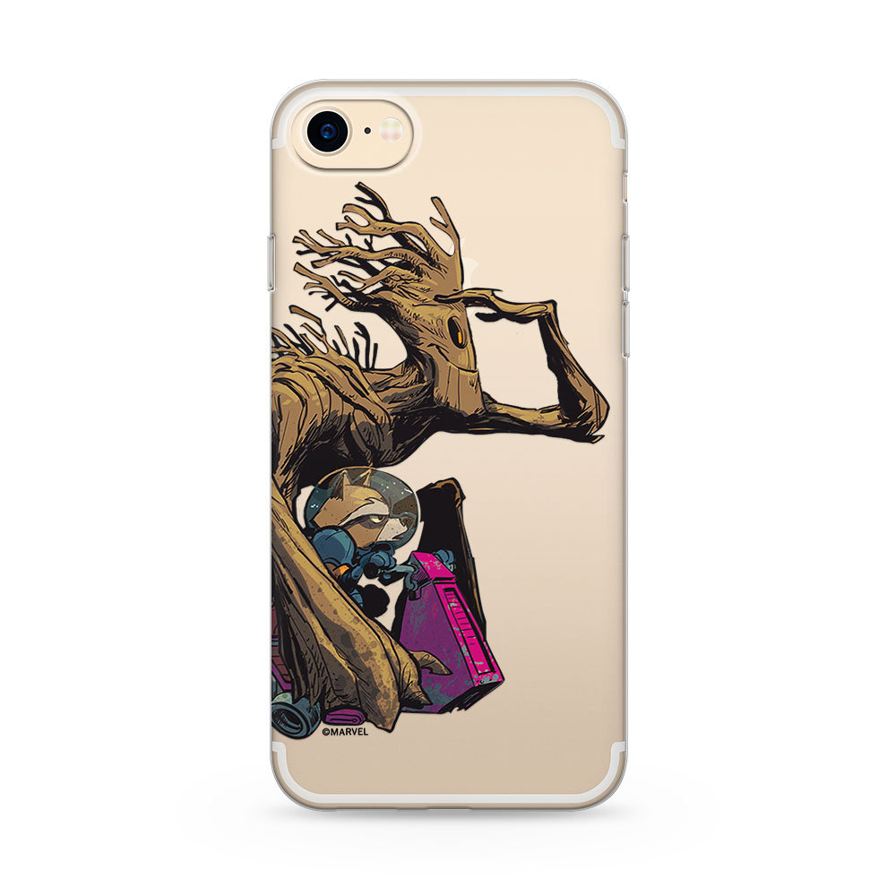 ERT GROUP Oryginalne etui na telefon komórkowy Marvel Guardians of Galaxy 003 iPhone 7/8 Phone Case Cover MPCGUARD721